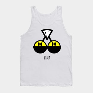 Horoscope - Cute zodiac – Libra (white) Tank Top